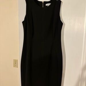 Calvin Klein Classic Black Midi Dress
